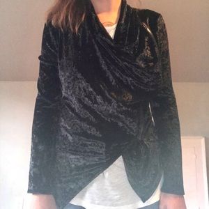 Velvet motorcycle jacket NWOT